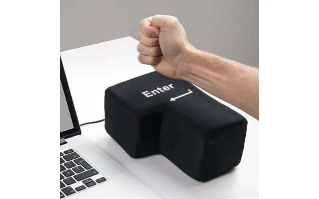 Stor Enter Knap Med Usb