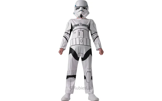 Stormtrooper Kostume Udklædning - 7-8 År