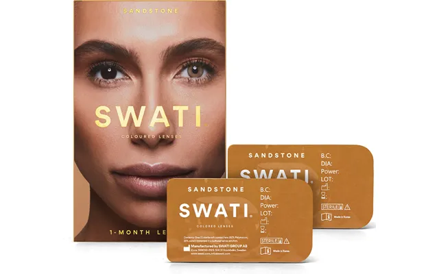 Swati - Farvede Kontaktlinser 1 Måned