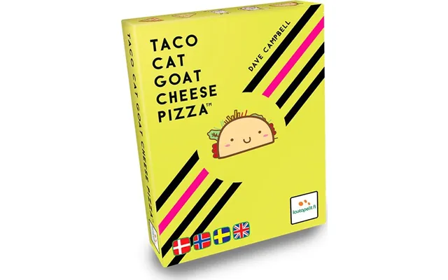 Taco Cat Goat Cheese Pizza Brætspil - Nordisk