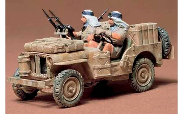 Tamiya - British Sas Jeep Byggesæt