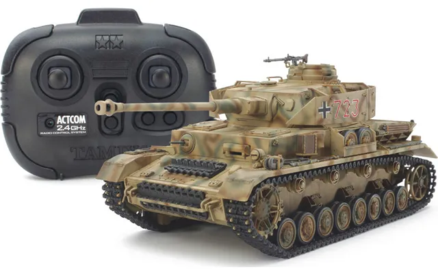 Tamiya - Rc German Tank Panzerkampfwagen Iv Ausf.j