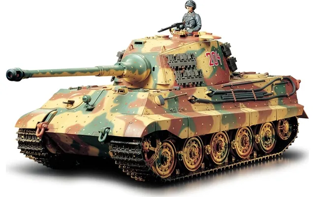 Tamiya - Rc King Tiger Tank Med Option Kit