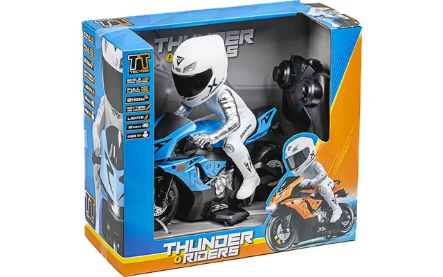 Tec-toy - Blå Fjernstyret Motorcykel