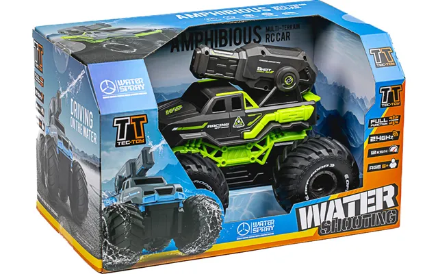 Tec-toy - Shot Racing R C Bil Med Vandtank