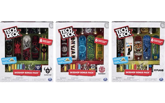Tech Deck - Skate Bonus Sk8 Shop Assorterede