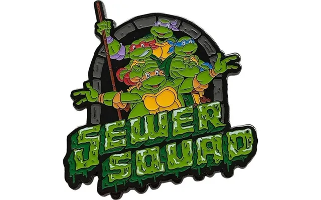 Teenage Mutant Ninja Turtles Limited Edition 40th Anniversary Pin Badge