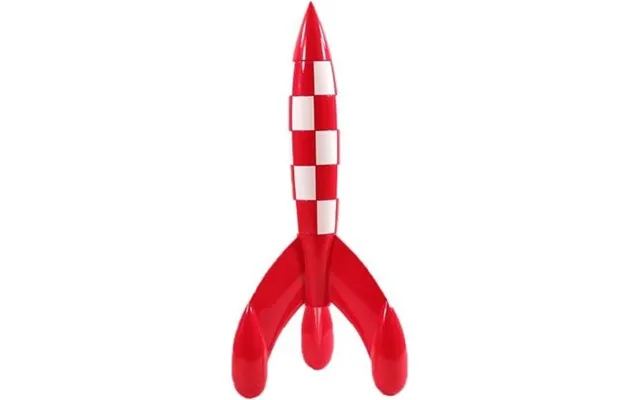 Tintin Rumraket Statue - 30 Cm