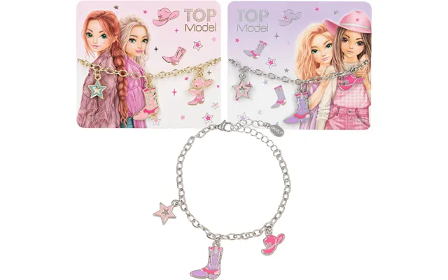 Top Model - Armbånd Med Vedhæng Til Børn