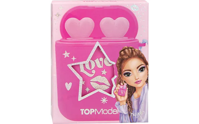 Top Model - Lip Gloss Headphone Case Sæt Til Børn