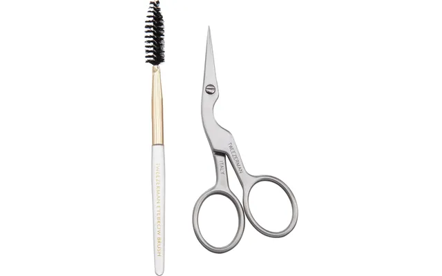 Tweezerman - Brow Shaping Scissors & Brush