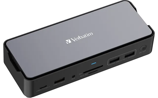 Verbatim - Usb-c Pro Docking Station 15 Port W Ssd Included Cds-15ssd