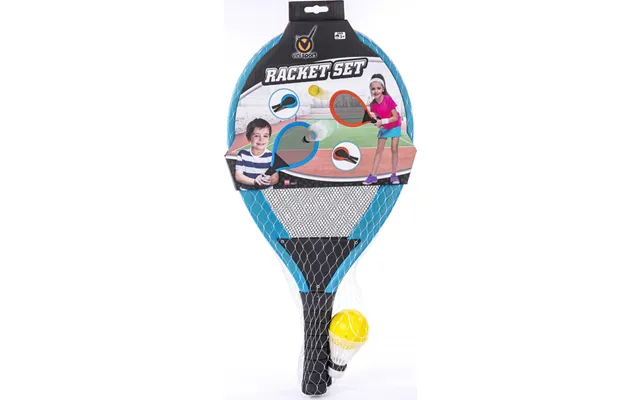 Vini Sport Jumbo Racket Sæt Til 2 Spillere - Assorteret