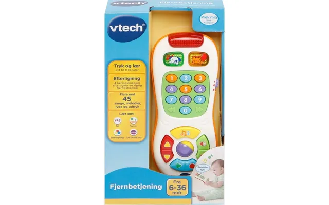 Vtech - Legetøjs Baby Fjernbetjening Med Musik