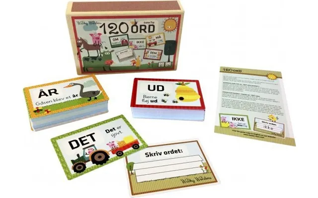 Wacky Wonders - Spil Med 120 Ord