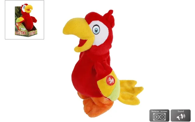 Walking & Talking Tiki - Interactive 20cm Plush