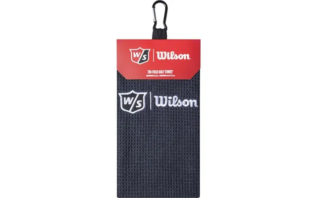 Wilson - W S Tri Fold Towel Bl