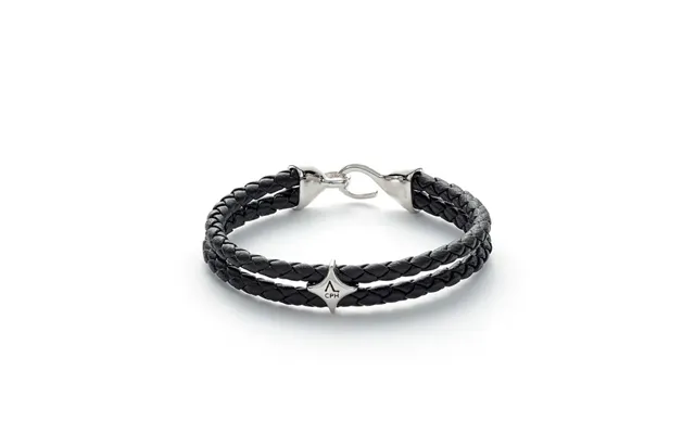 Alexander Lynggaard - Bolo Læder Armbånd I Sort