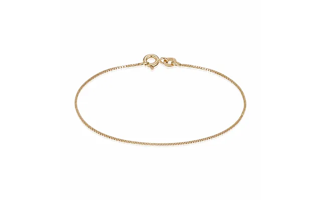 Bnh - Venezia 9 Karat Guld Armbånd Med Fjederrings Lås