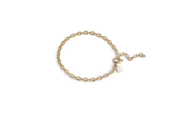 Enamel - Significant Pearl Armbånd I Forgyldt Messing