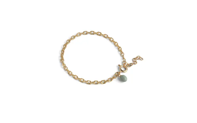 Enamel - Significant Sage Armbånd I Forgyldt Messing