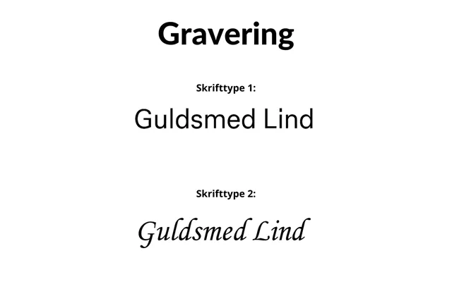 Lind - Gravering