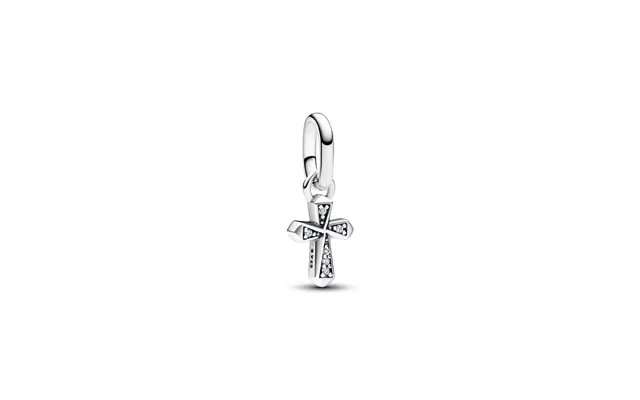 Pandora - Me Mini Charm Med Kors Og Sten Af Zirkonia