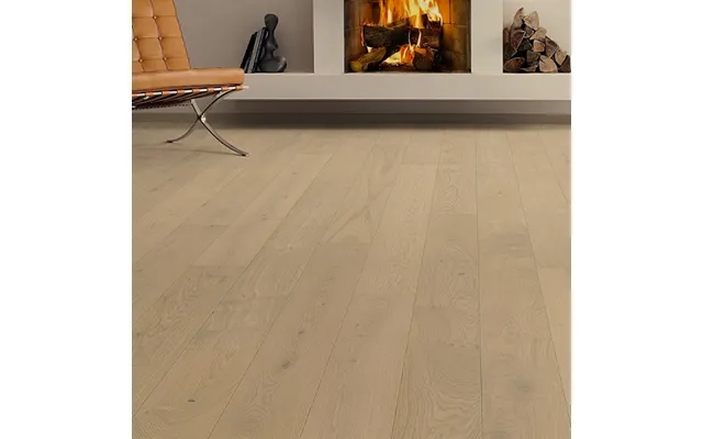 Haro Plank 180 - Eg Markant, Børstet Sand Grå Matlak Restparti 320,17 M2 Haro Restpartier