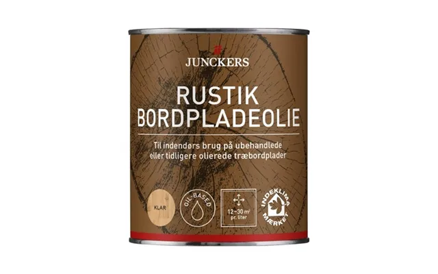 Junckers Rustik Bordpladeolie - Klar 0,75 L