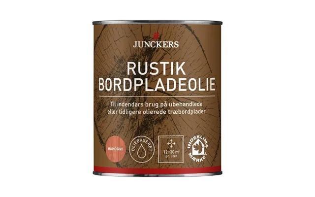 Junckers Rustik Bordpladeolie - Mahogni 0,75 L
