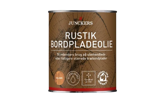 Junckers Rustik Bordpladeolie - Valnød 0,75 L