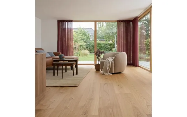 Timberman Innoplank Xl - Eg Accent, Amber Børstet Matlak Timberman Trægulve Plankegulve