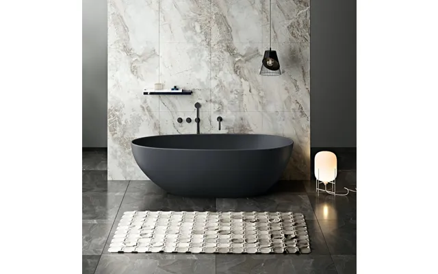 Badekar Bathlife Klok Sort Mat 1800
