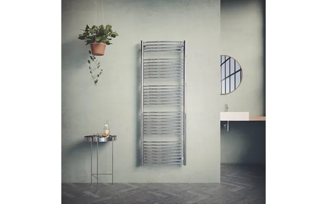 Håndklædetørre Nordhem Borgholm Krom Vand & El 600x1640 Mm