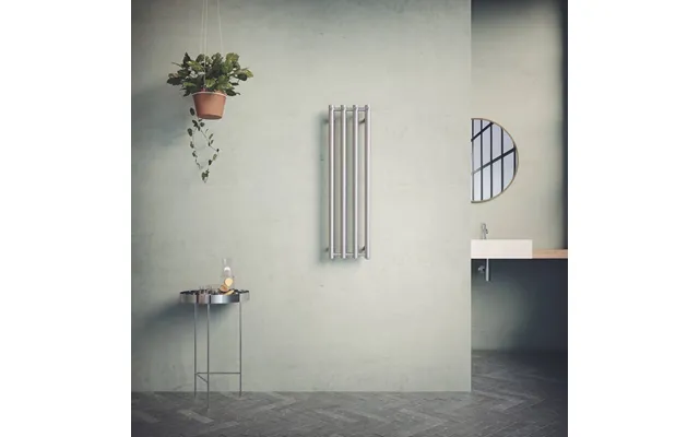 Håndklædetørre Nordhem Rosendal Rustfri Vand & El 260x950 Mm