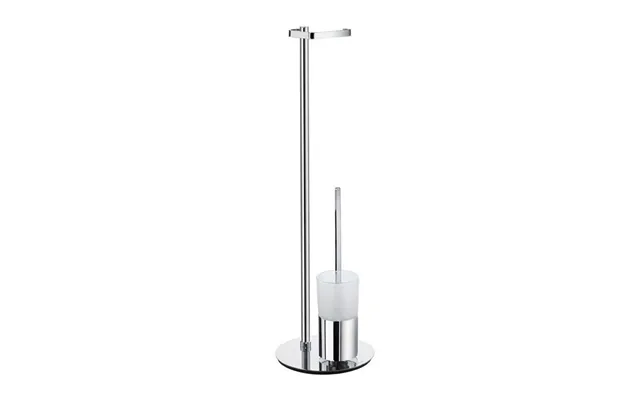 Toiletpapirholder Wc-børste Smedbo Outline Fk312 Krom Glas