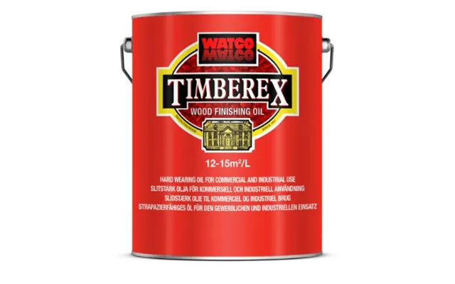 Træolie Timberex Heavy Duty Uv Plus 5l Ufarvet