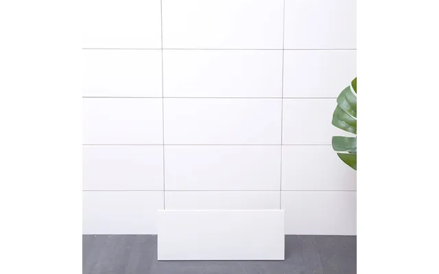 Vægflise Arredo Polar Hvid Mat 20x50 Cm
