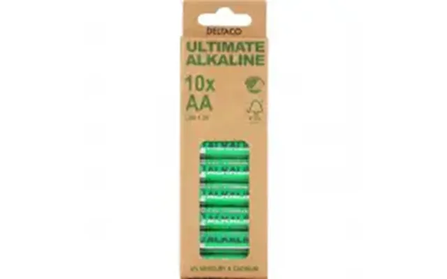 Deltaco Ultimate Alkaline Aa Lr6 1,5v - 10-pak