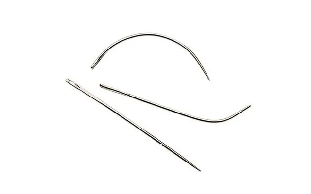 3 Nåle Til Påsyning Af Extensions - Flettemetode Sew In