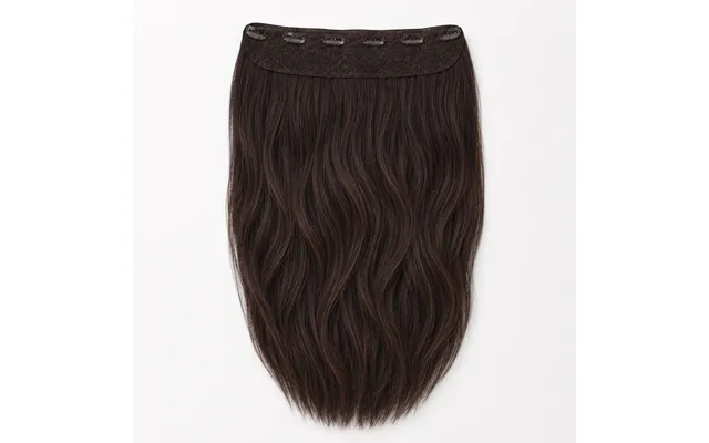 Halo One Piece Clip In Extensions - Dark Brown 2