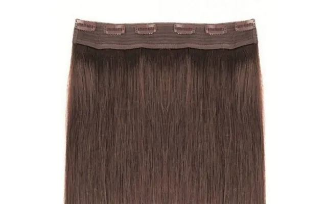 One Piece Clip In Extensions - Chocolate 4
