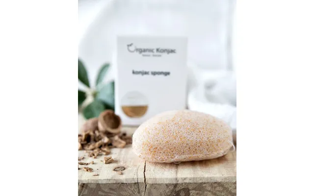 Organic Konjac Svamp - Til Ansigt