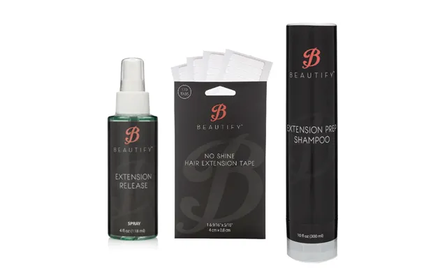 Tape Tilbehørs Pakke - Remover Tape Pieces Prep Shampoo