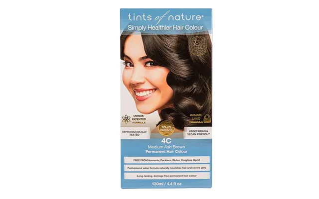 Tints Of Nature 4c Medium Ash Brown - 130 Ml