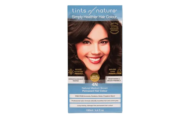 Tints Of Nature 4n Natural Medium Brown - 130 Ml