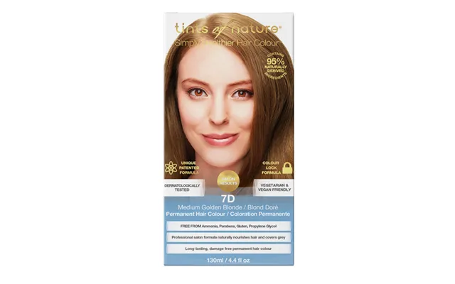Tints Of Nature 7d Medium Golden Blonde - 130 Ml