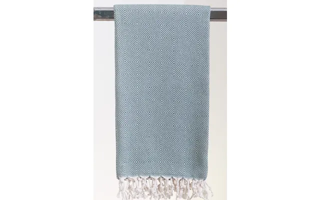 Hamam Diamant Mørk Grøn, Stor Eller Lille - 100 * 180 Cm