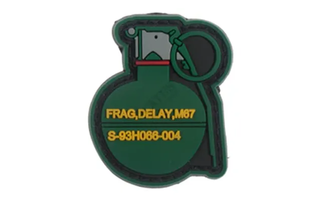 Da Fraggranat Patch - Grøn