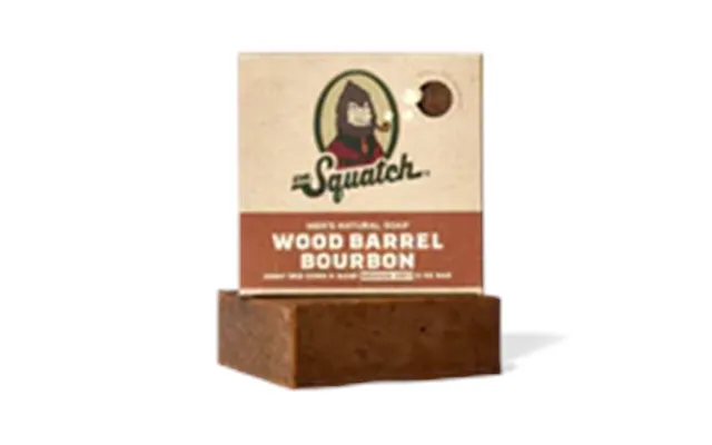 Dr. Squatch Wood Bourbon Barrel - Sæbeblok